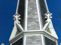 Slate roof port Washington steeple